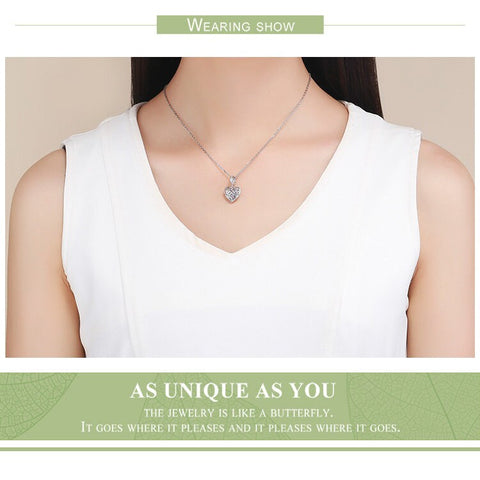 Love Heart Charm Bracelet Charm 925 Silver Charm European style Bracelet, Necklace Love Heart Love Jewelry, Love Gift