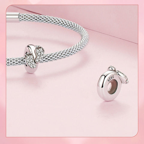 New baby Timeless Footprints Charm, Footprints Jewelry, Remembrance Jewelry, Foot Print Charm, Baby Footprints, Newborn Footprints