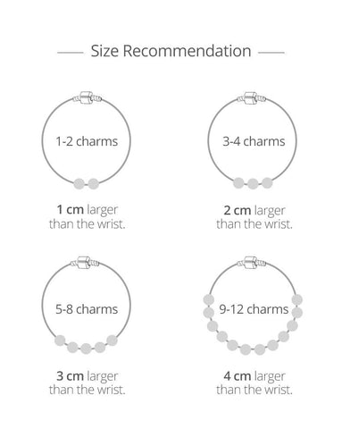 Teal Green Wire Charms Bracelet with 925 Sterling Silver CZ Love Heart Clasp 14cm 5.5in