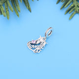 Unicorn Charm Unicorn Love Pendant,925 Sterling Silver,Unicorn Charm,Fantasy Charm,Fairy Charm