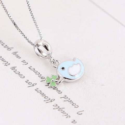 Blue Enamel Bird Garden Charms 925 Silver Charm European style Bracelet , Necklace Charm, 925 Charm, Gifts for her