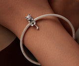 Lynx Cat Charm European style Bracelets, 925 Sterling Silver, Cat Jewelry, Cat Mom|Lover Gift, Cat Memorial Gift, Cat Keepsake