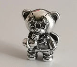 Singing Bear charm  Magic 925 Silver Charm European style Bracelet, Necklace Charm Gifts for her Bear Charm