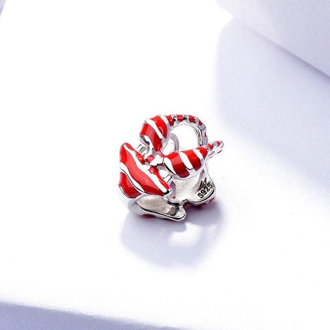 Bikini Swimsuit Charm Sterling Silver Vaccation Charm, photography charm Bikini Bead - Red Swimsuit Charm- Summer Charm - Beach Charm