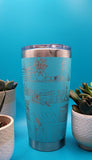 Self Care Shelves Laser Engraved 20oz Double Wall Insulated Tumbler Travel mug, custom Seamless Tumbler ,Gift for teacher, mom