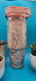 Boho Paisley Love Laser Engraved 30oz Double Wall Insulated Tumbler Custom Engraved Seamless Tumbler