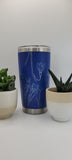 Daffodils flowers garden gift Laser Engraved 20oz Double Wall Insulated Tumbler Travel mug,