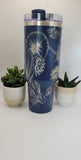 Koi Fish 40oz Double Wall Insulated Tumbler with Handles Gift for mom, Granny, sister, Niece, Teacher gift, Fish lover, Prosperity Luck