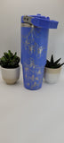 Orchid, flowers, floral Laser Engraved 30oz Double Wall Insulated Tumbler Custom Seamless Tumbler