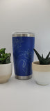 Daffodils flowers garden gift Laser Engraved 20oz Double Wall Insulated Tumbler Travel mug,