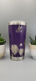 Protea Floral gift Laser Engraved 20oz Double Wall Insulated Tumbler Travel mug, Gift for mum,daughter, sister, Teacher