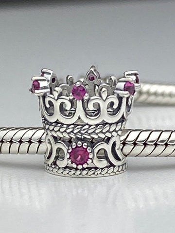 Princess Crown Charm European style Bracelets, Coronation Keepsake, 2023 Bracelet Charm King charm