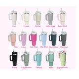 Any of our designs 40oz Double Wall Insulated Tumbler with Handles Gift for mom, Dad, cousin, teacher  sister, Niece, granny