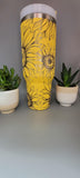 Sunflowers 40oz Double Wall Insulated Tumbler with Handles Gift for mom, Granny, sister, Niece