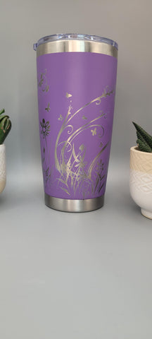 Fairy 20oz Double Wall Insulated Tumbler Travel mug Custom Seamless Tumbler,