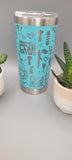 Hairdresser, Hair dressing Laser Engraved 20oz Double Wall Insulated Tumbler Travel mug, Seamless Tumbler ,Gift for mum