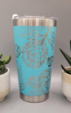 Protea, South Africa, Australia Laser Engraved Custom Seamless  20oz Double Wall Insulated Tumbler Travel mug