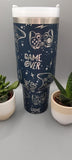 Gaming, gamer 40oz Double Wall Insulated Tumbler with Handles Gift for mom, Granny, sister, Niece