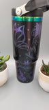 Butterflies, butterfly garden Laser Engraved 30oz Double Wall Insulated Tumbler Custom Seamless Tumbler