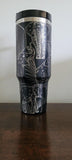 Elephants, safari, wildlife 40oz Double Wall Insulated Tumbler with Handles Gift for daughter,  sister, Niece, best friend