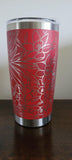 Daffodils, narcissus, Flowers, Floral Laser Engraved 20oz Double Wall Insulated Tumbler Travel mug, Tumbler