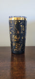 Golf, golfer gift black and gold Laser Engraved 20oz Double Wall Insulated Tumbler Travel mug,Tumbler