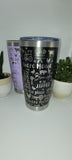 Boere Meisie, Boer, Op die Plaas, Afrikaans Laser Engraved Custom Seamless 20oz Double Wall Insulated Tumbler Travel mug